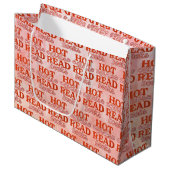 Heet Meisje Leest Boeken Groot Cadeauzakje (Voorkant Gekanteld)