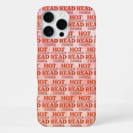 Heet meisje leest boeken iPhone 16 pro max hoesje