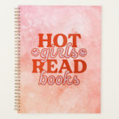 Heet Meisje Leest Boeken Planner (Voorkant)