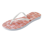 Heet meisje leest boeken teenslippers (Schuin)