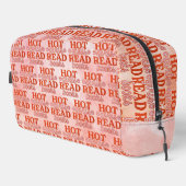 Heet meisje leest boeken toilettasje (Rechterhoek)