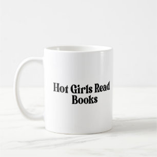 Heet Meisjes Lees Boeken Koffiemok