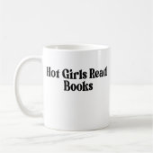 Heet Meisjes Lees Boeken Koffiemok (Links)