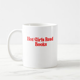 Heet Meisjes Lees Boeken Koffiemok