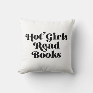 Heet Meisjes Lees Boeken Kussen