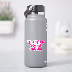 Heet Meisjes Lees Boeken Sticker