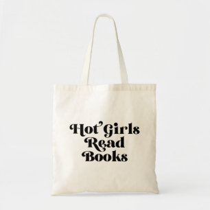 Heet Meisjes Lees Boeken Tote Bag
