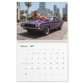 Heet Meisjes & Spierauto's Kalender (Feb 2027)