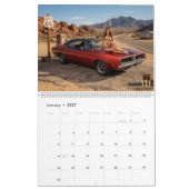 Heet Meisjes & Spierauto's Kalender (Jan 2027)