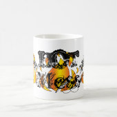 Heet Mess na een nacht van het Delen Koffiemok (Center)