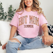 Heet Moeder Zomer | Nieuwe mama | Aankondiging van T-shirt