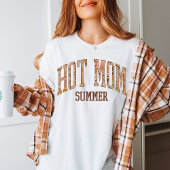 Heet Moeder Zomer | Nieuwe mama | Aankondiging van T-shirt