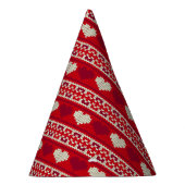 Heet naadloos breeuwen 1 + uw ideeën feesthoedjes (Rechts)