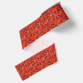 Heet namaak mozaïekcollage grosgrain lint (Achterkant)