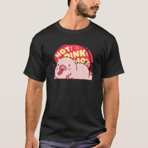 Heet Oink Heet Pig Eating Pepper Cute Food T-shirt