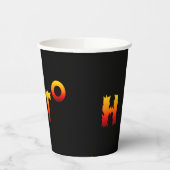 Heet | Opwarming van de aarde Papieren Bekers (Links)