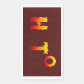 Heet | Opwarming van de aarde Servet (Voorkant)