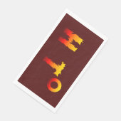 Heet | Opwarming van de aarde Servet (Hoek)