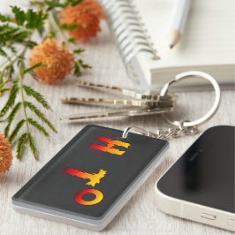 Heet | Opwarming van de aarde Sleutelhanger