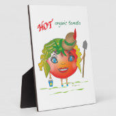 Heet Organische Tomaat Fotoplaat (Zijkant)
