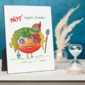 Heet Organische Tomaat Fotoplaat (Zijkant)