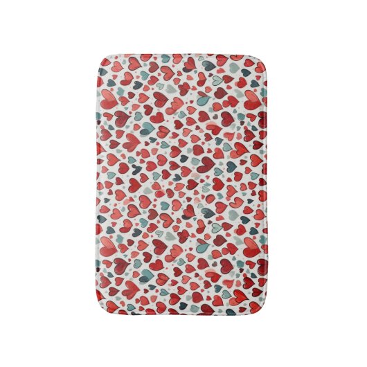 Heet patroon badmat (Voorkant Verticaal)