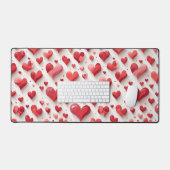 Heet patroon bureaumat (Keyboard & Muis)