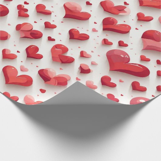 Heet patroon cadeaupapier (Hoek)