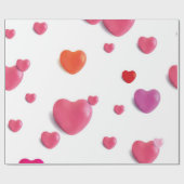 Heet patroon cadeaupapier (Vlak)