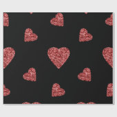 Heet patroon cadeaupapier (Vlak)