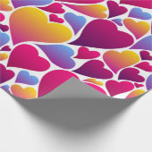 Heet patroon cadeaupapier (Hoek)