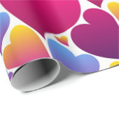 Heet patroon cadeaupapier (Rol Hoek)