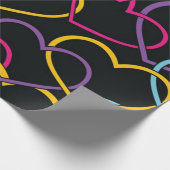 Heet patroon cadeaupapier (Hoek)