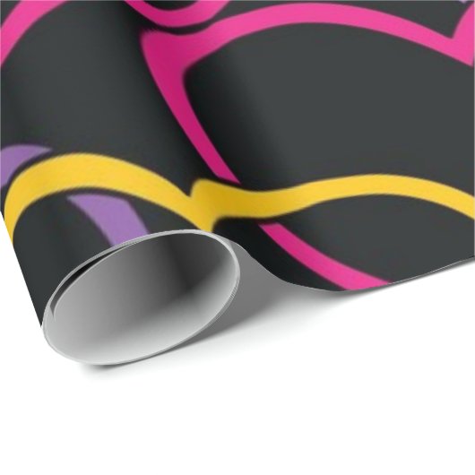 Heet patroon cadeaupapier (Rol Hoek)