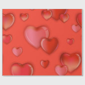Heet patroon cadeaupapier (Vlak)