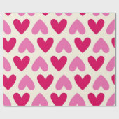 Heet patroon cadeaupapier (Vlak)
