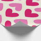Heet patroon cadeaupapier (Hoek)