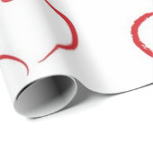 Heet patroon cadeaupapier (Rol Hoek)