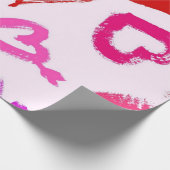 Heet patroon cadeaupapier (Hoek)