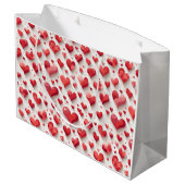 Heet patroon groot cadeauzakje (Achterkant Gekanteld)