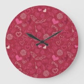 Heet patroon grote klok (Voorkant)