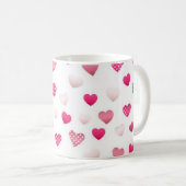 Heet patroon koffiemok (Voorkant rechts)