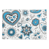 Heet patroon kussensloop (Achterkant)