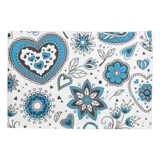 Heet patroon kussensloop (Achterkant)