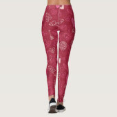 Heet patroon leggings (Achterkant)