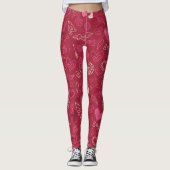 Heet patroon leggings (Voorkant)