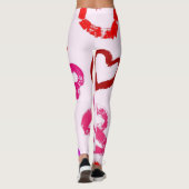 Heet patroon leggings (Achterkant)