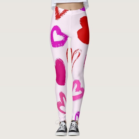 Heet patroon leggings (Voorkant)