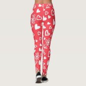 Heet patroon leggings (Achterkant)