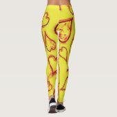 Heet patroon leggings (Achterkant)